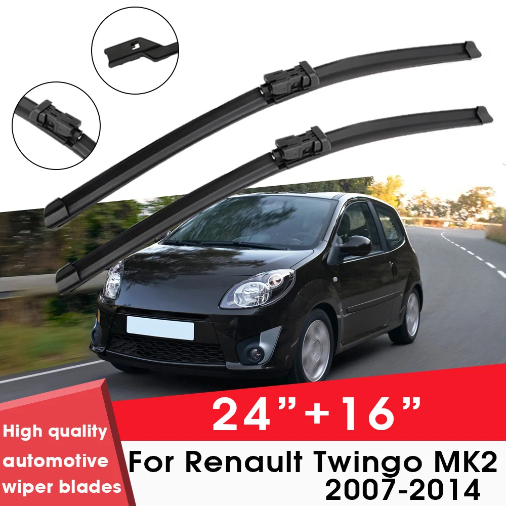 Car Wiper Blade Blades For Renault Twingo MK2 2007-2014 24"+16" Windshield Windscreen Clean Rubber Silicon Cars Wipers
Car Wiper Blade Blades For Renault Twingo MK2 2007-2014 24"+16" Windshield Windscreen Clean Rubber Silicon Cars Wipers