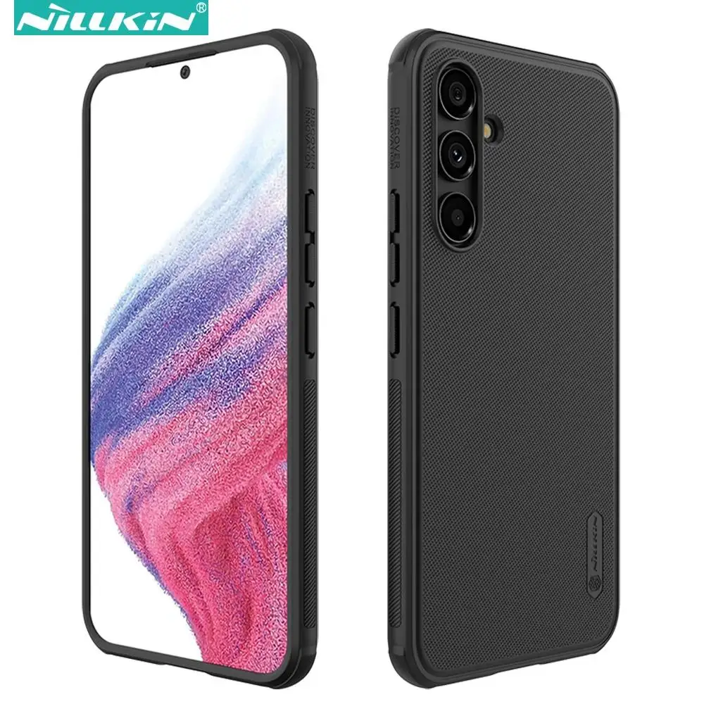 Чехол Nillkin для Samsung Galaxy A54 5G Frosted Shield Pro, чехол для телефона из поликарбоната и ТПУ, жесткая защитная задняя крышка для samsung a54 5g
Чехол Nillkin для Samsung Galaxy A54 5G Frosted Shield Pro, чехол для телефона из поликарбоната и ТПУ, жесткая защитная задняя крышка для samsung a54 5g