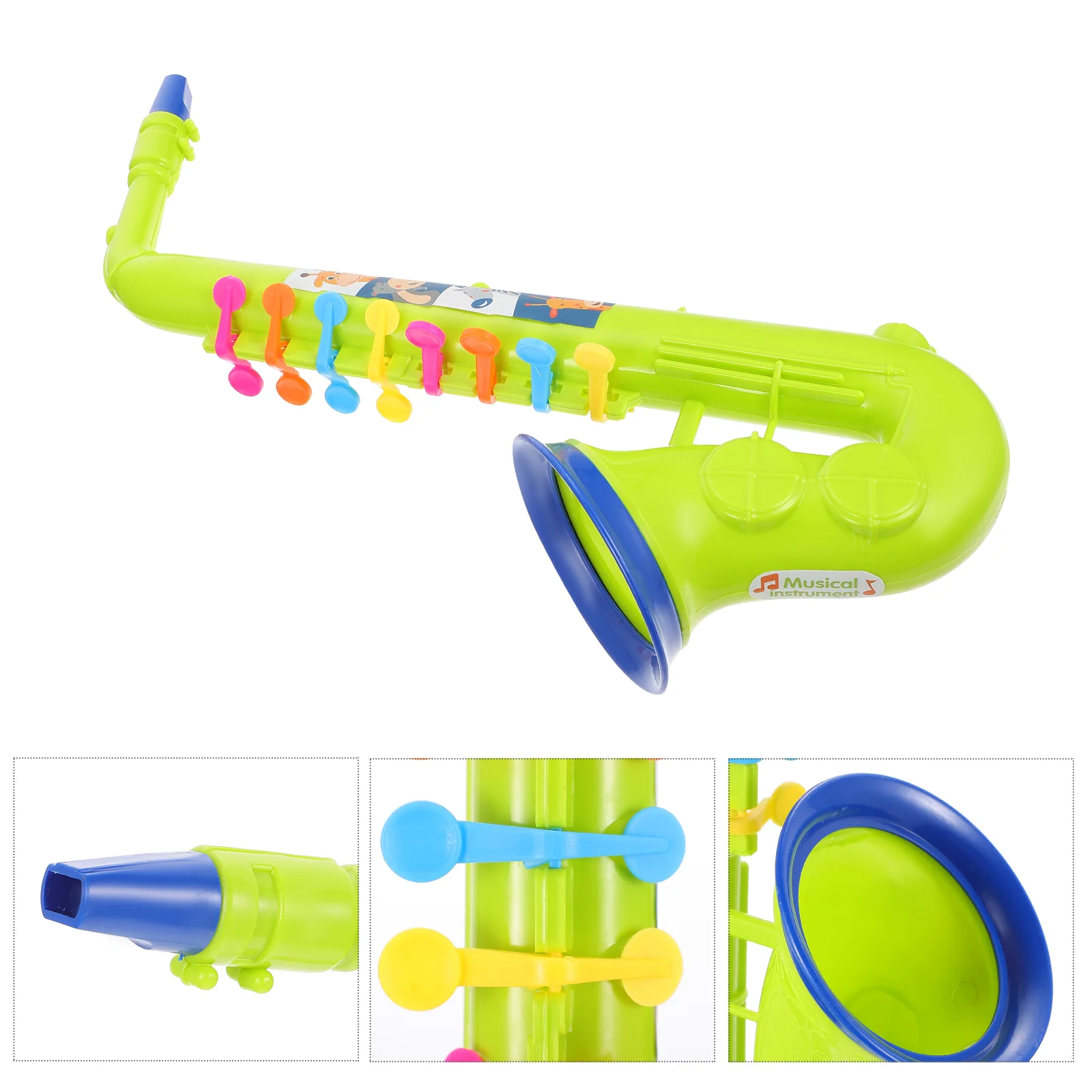 

Искусственная музыкальная игрушка, игрушки для малышей, инструмент для маленьких детей, портативный саксофон для девочек, подарок на день рождения, Забавный АБС-пластик