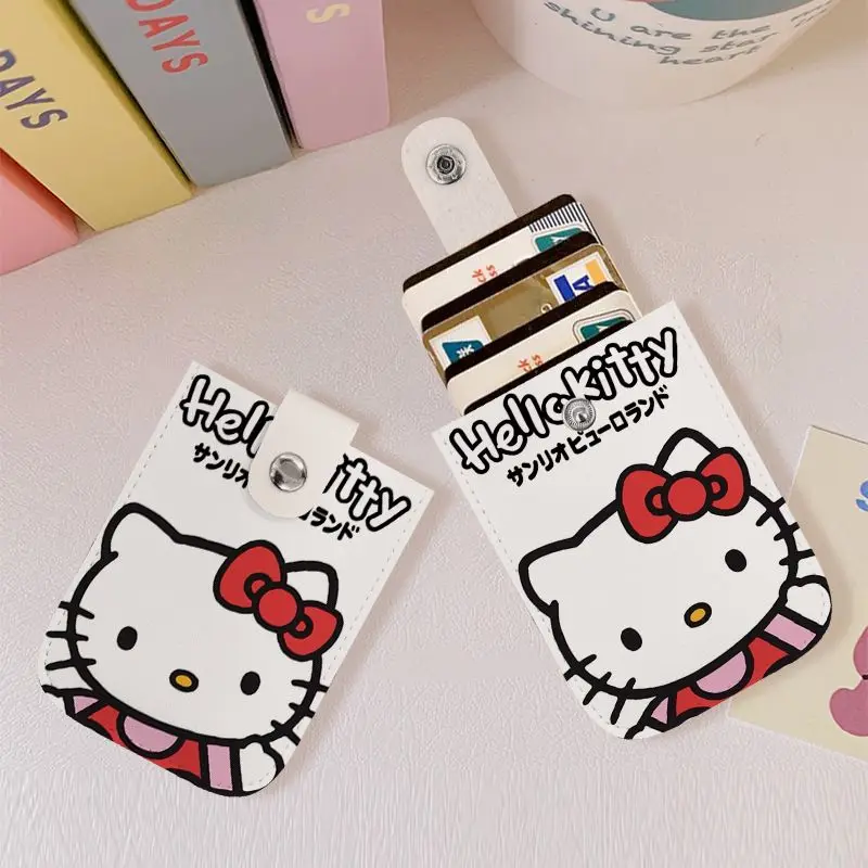 Hello Kitty Anime Kawaii Sanrio Multi-Card Bag Cute Cartoon Cinnamoroll Document Storage Bag Cover Compact Gifts for Girls
Hello Kitty Anime Kawaii Sanrio Multi-Card Bag Cute Cartoon Cinnamoroll Document Storage Bag Cover Compact Gifts for Girls