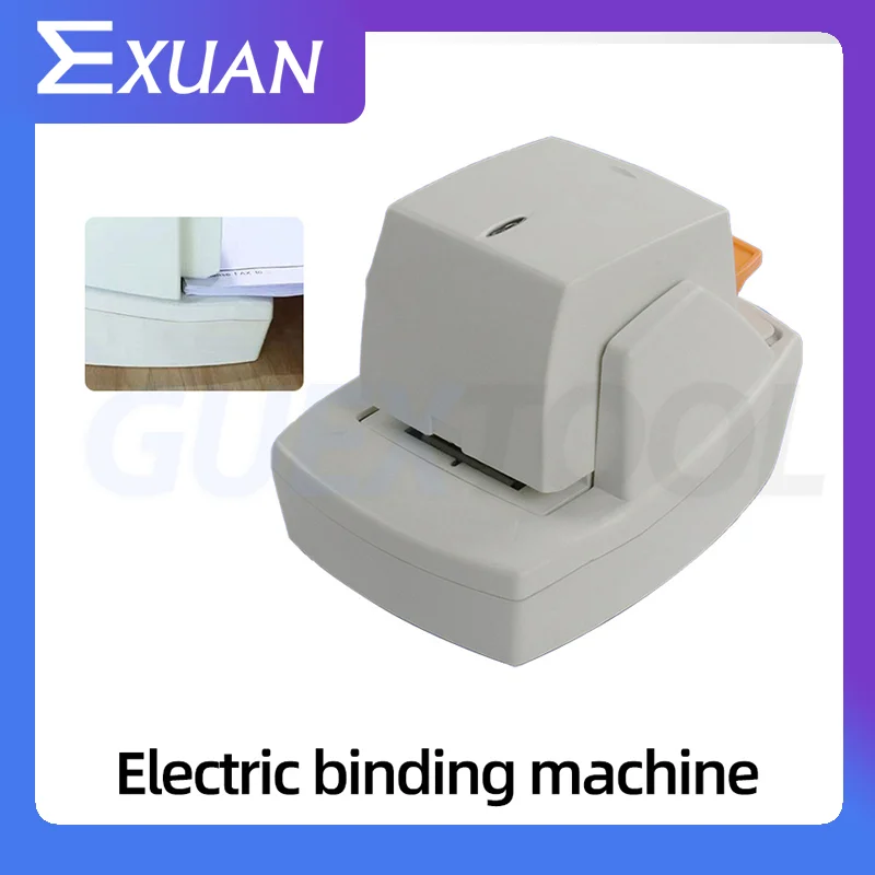 

Automatic Electric Stapler Can Staple 50 Pages of Paper Office Stapler Thicker Labor-saving binding machine