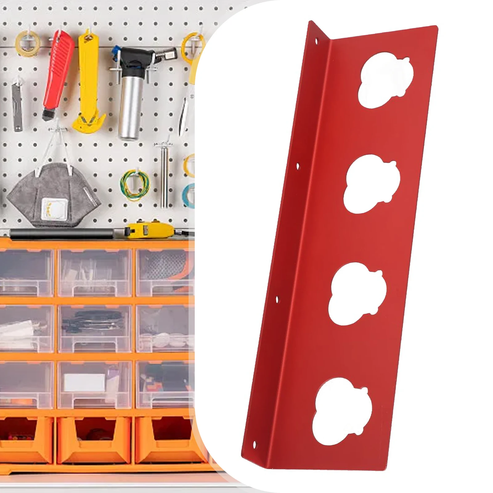 1pc Battery Holder Wall-mounted Rack With 4 Slots Power Tool Batteries Attachment Parts Power Tool Battery Base Accessories
1pc Battery Holder Wall-mounted Rack With 4 Slots Power Tool Batteries Attachment Parts Power Tool Battery Base Accessories