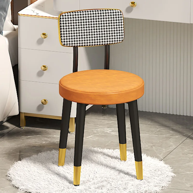 Dining Chair Luxury Backrest Chair Leisure Chair Nordic Simple Salon Dressing Office Bedroom Makeup Stool Coffee Chair
Dining Chair Luxury Backrest Chair Leisure Chair Nordic Simple Salon Dressing Office Bedroom Makeup Stool Coffee Chair