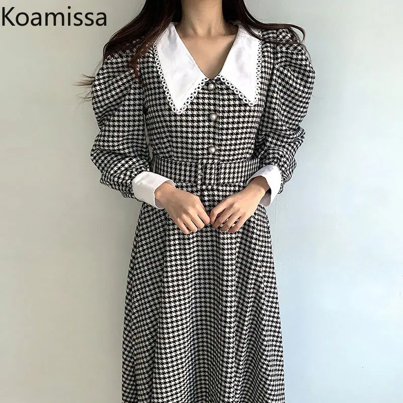 Женское длинное платье с жемчужинами Koamissa, с длинным рукавом, ТРАПЕЦИЕВИДНОЕ ПЛАТЬЕ в Корейском стиле, облегающее платье на весну и осень
Женское длинное платье с жемчужинами Koamissa, с длинным рукавом, ТРАПЕЦИЕВИДНОЕ ПЛАТЬЕ в Корейском стиле, облегающее платье на весну и осень