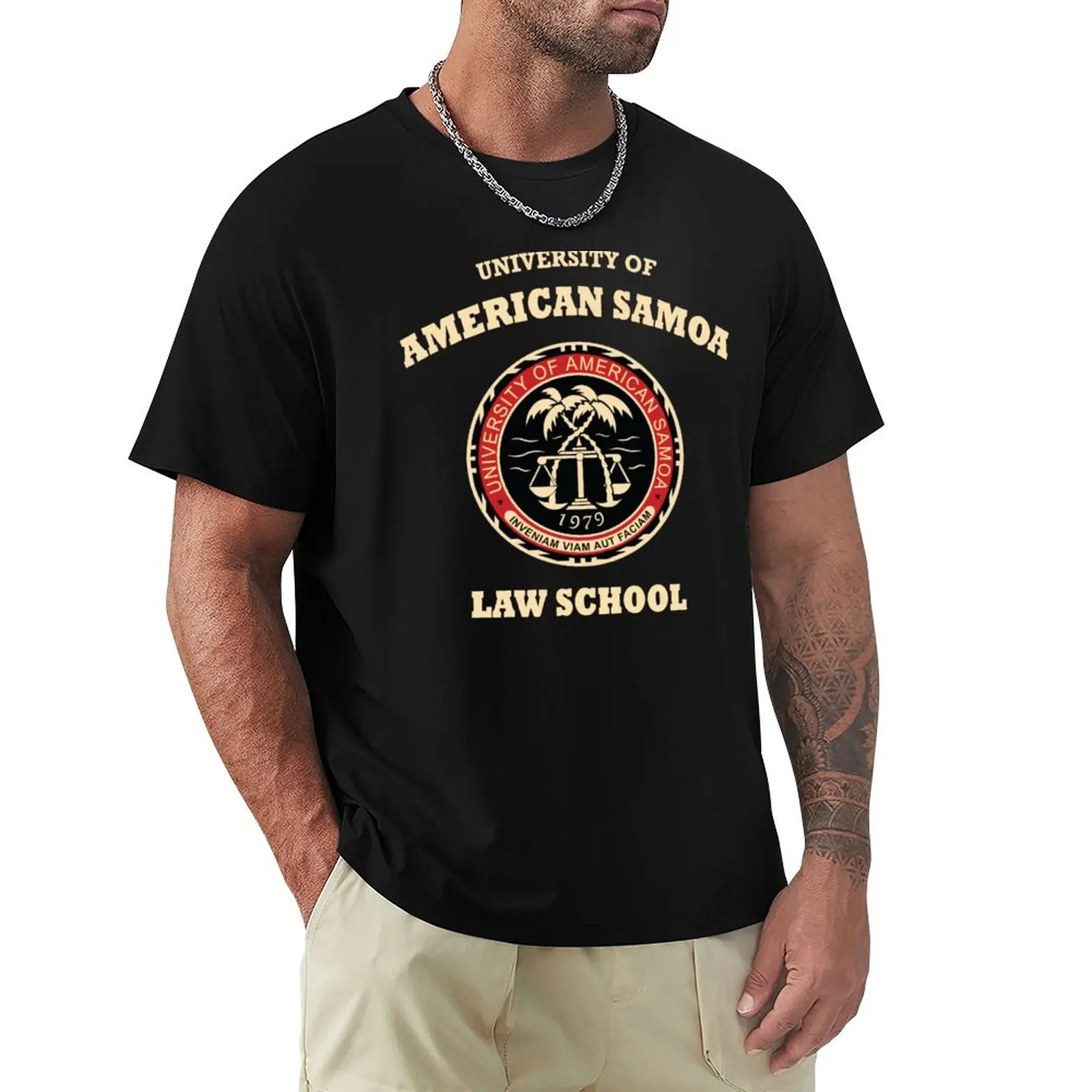 University of American Samoa Law School T-Shirt summer clothes T-shirt short mens workout shirts
University of American Samoa Law School T-Shirt summer clothes T-shirt short mens workout shirts