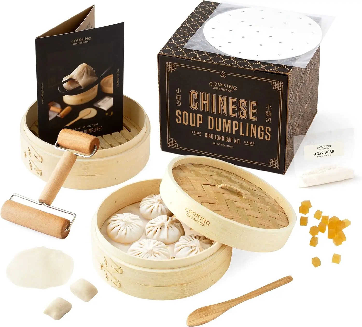 | Original Chinese Soup Dumpling Kit | Chef Gifts for Men and Women | Food & Beverage Gifts for Friends & Family, Unique Silicon
| Original Chinese Soup Dumpling Kit | Chef Gifts for Men and Women | Food & Beverage Gifts for Friends & Family, Unique Silicon