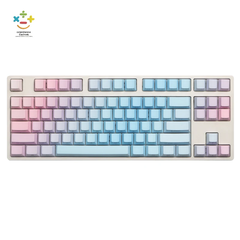 

PBT Blue Fairy Side Engraved Transparent Dyed Keycap Filco87 104 Cherry Cherry 3800 8.0