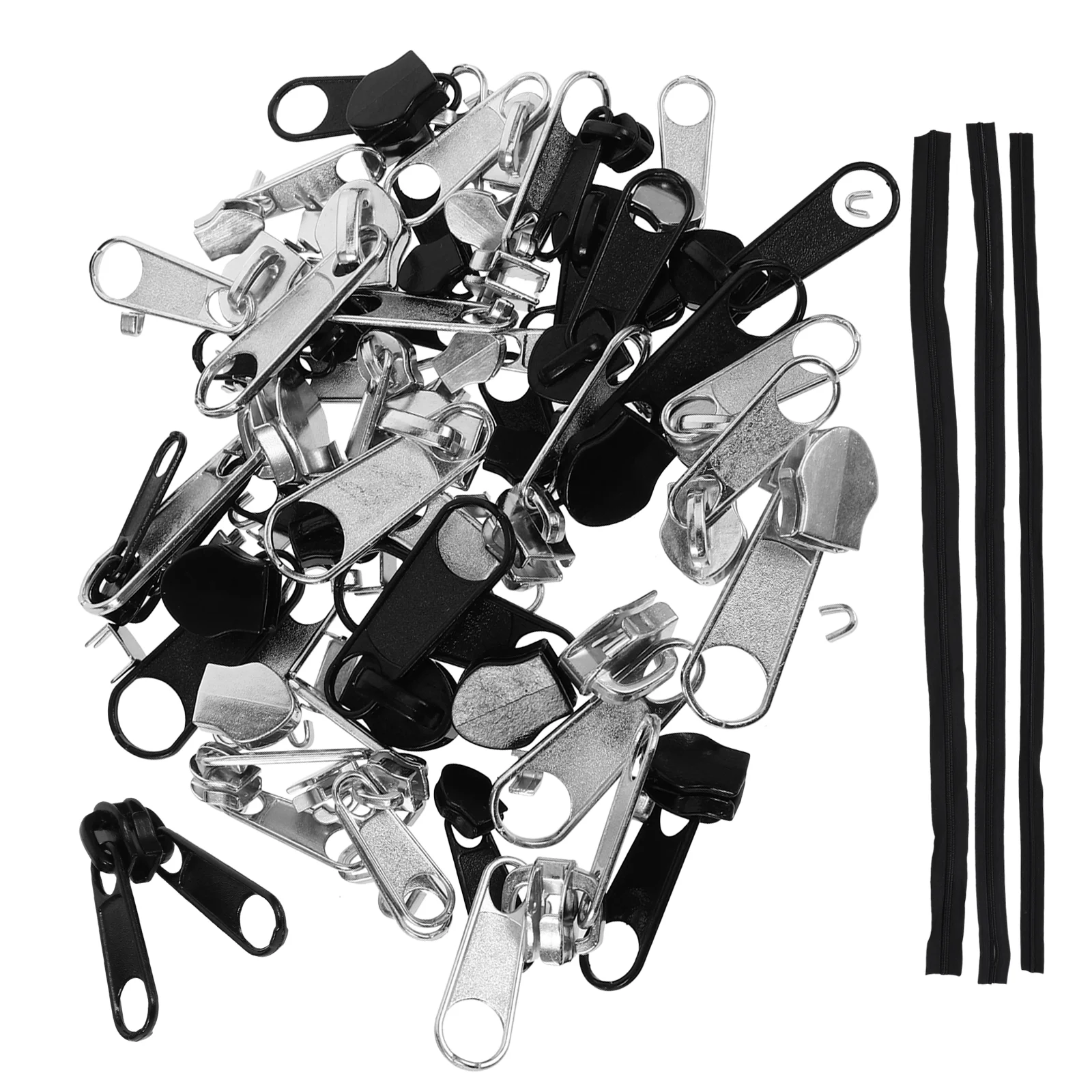 Zipper Luggage Accessories Slider Pull Clothes Repair Zippers 87 Piece Set Suite Metal Clothing Heads Universal Kit
Zipper Luggage Accessories Slider Pull Clothes Repair Zippers 87 Piece Set Suite Metal Clothing Heads Universal Kit