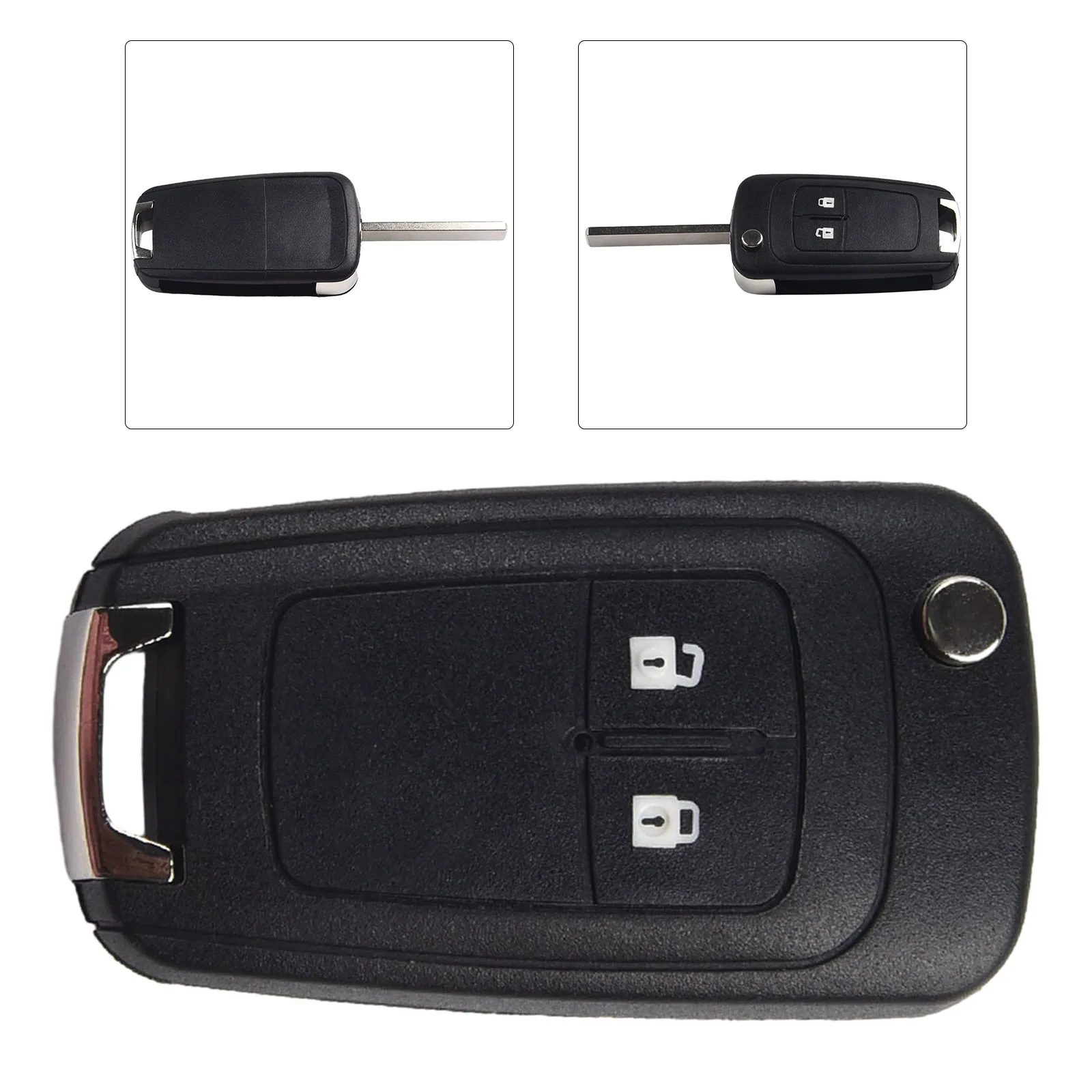 

Корпус для дистанционного ключа для Opel Adam, Opel Astra J, Opel каскад, Opel Corsa E, 2 кнопки, раскладной складной дистанционный ключ чехол
