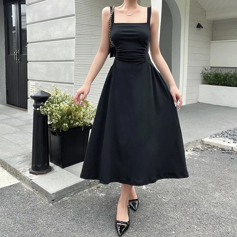 2024 Summer Fashion Elegant Casual A-line Satin Mini Dress Sleeveless Vintage Party Dress
2024 Summer Fashion Elegant Casual A-line Satin Mini Dress Sleeveless Vintage Party Dress