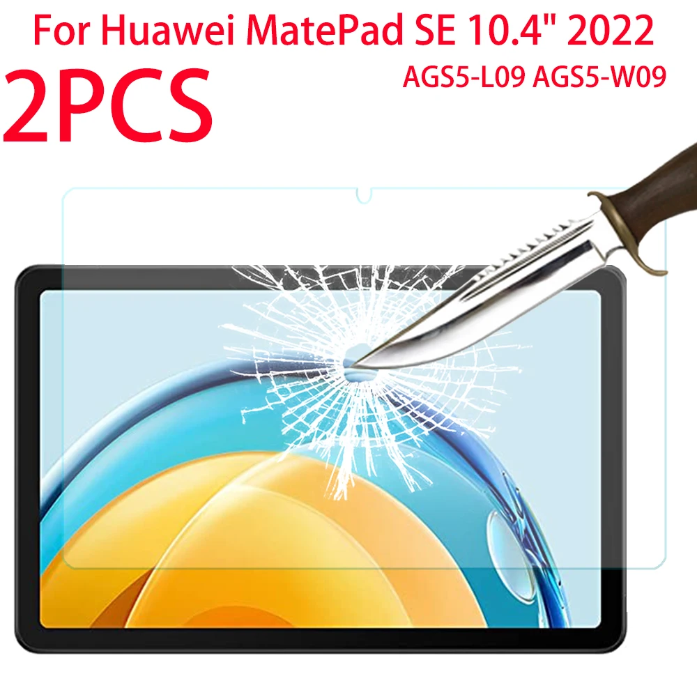 2 упаковки Закаленное стекло протектор экрана для Huawei MatePad SE 10,4 дюйма 2022 Защитная стеклянная пленка AGS5-L09 AGS5-W09
2 упаковки Закаленное стекло протектор экрана для Huawei MatePad SE 10,4 дюйма 2022 Защитная стеклянная пленка AGS5-L09 AGS5-W09