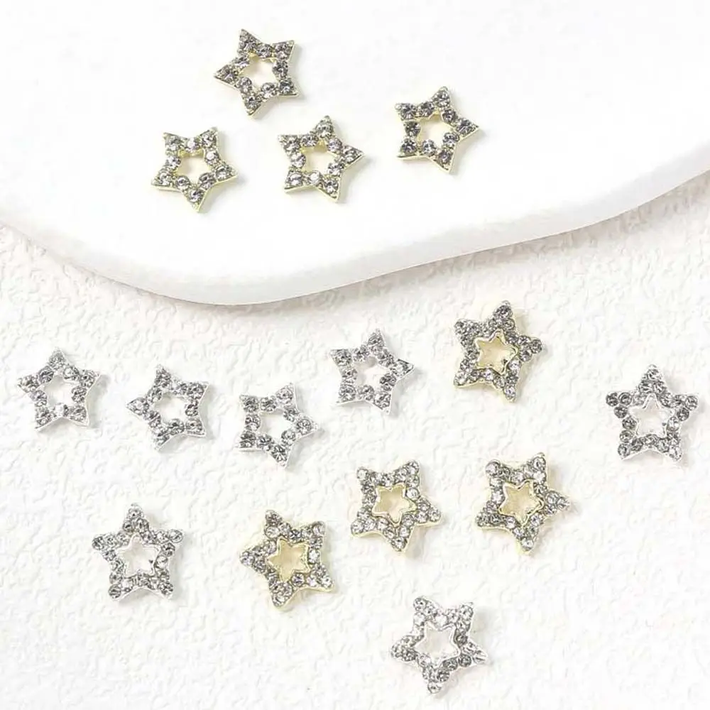 Women Five-pointed Stars Clock Alloy Nail Rhinestones Stars Nail Decorations Nail Art Jewelry 3D Nail Art Drills
Women Five-pointed Stars Clock Alloy Nail Rhinestones Stars Nail Decorations Nail Art Jewelry 3D Nail Art Drills