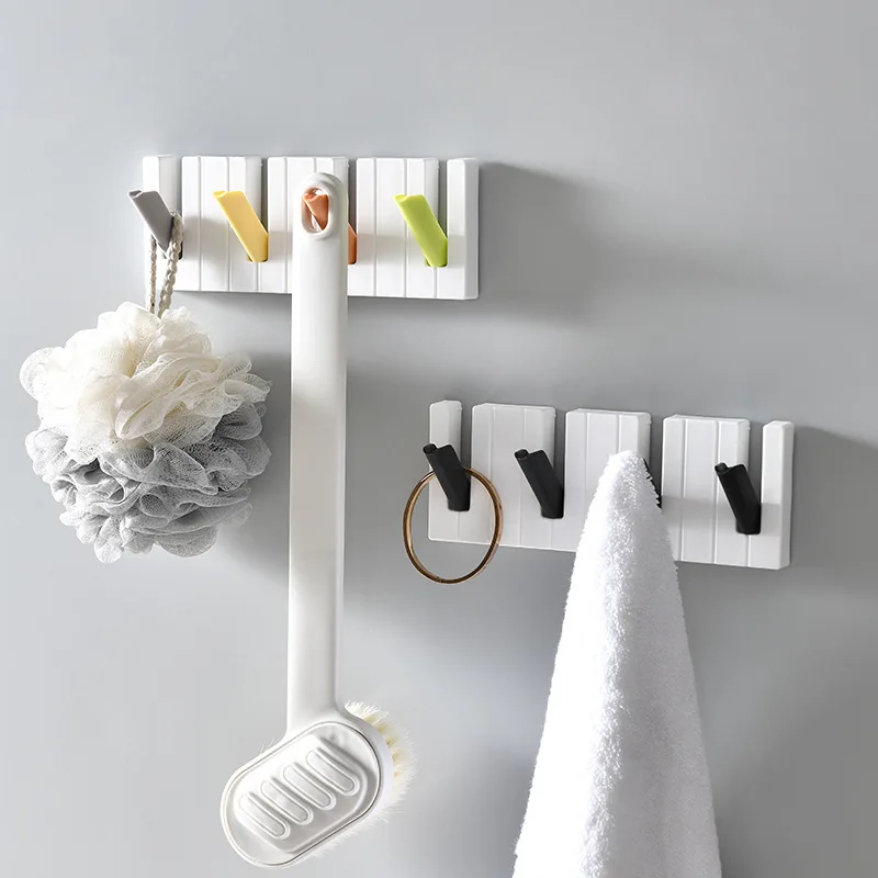 Creative four-grid piano hook Nordic simple traceless concealed foldable hook Clothes, hats, bags, keys, toilet wall hanger
Creative four-grid piano hook Nordic simple traceless concealed foldable hook Clothes, hats, bags, keys, toilet wall hanger