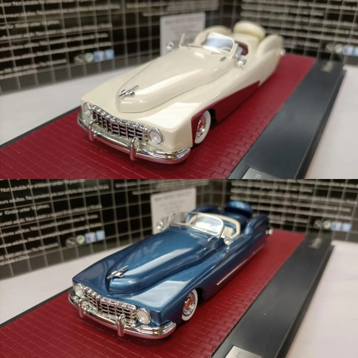 Матрица 1:43 для Mercury Bob Hope Special 1950 Ограниченная серия имитация каучукового сплава статическая модель автомобиля игрушки подарок
Матрица 1:43 для Mercury Bob Hope Special 1950 Ограниченная серия имитация каучукового сплава статическая модель автомобиля игрушки подарок