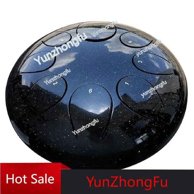 Стальной барабан Звездный черный 6 дюймов 8 тонов C Ключ
Стальной барабан Звездный черный 6 дюймов 8 тонов C Ключ