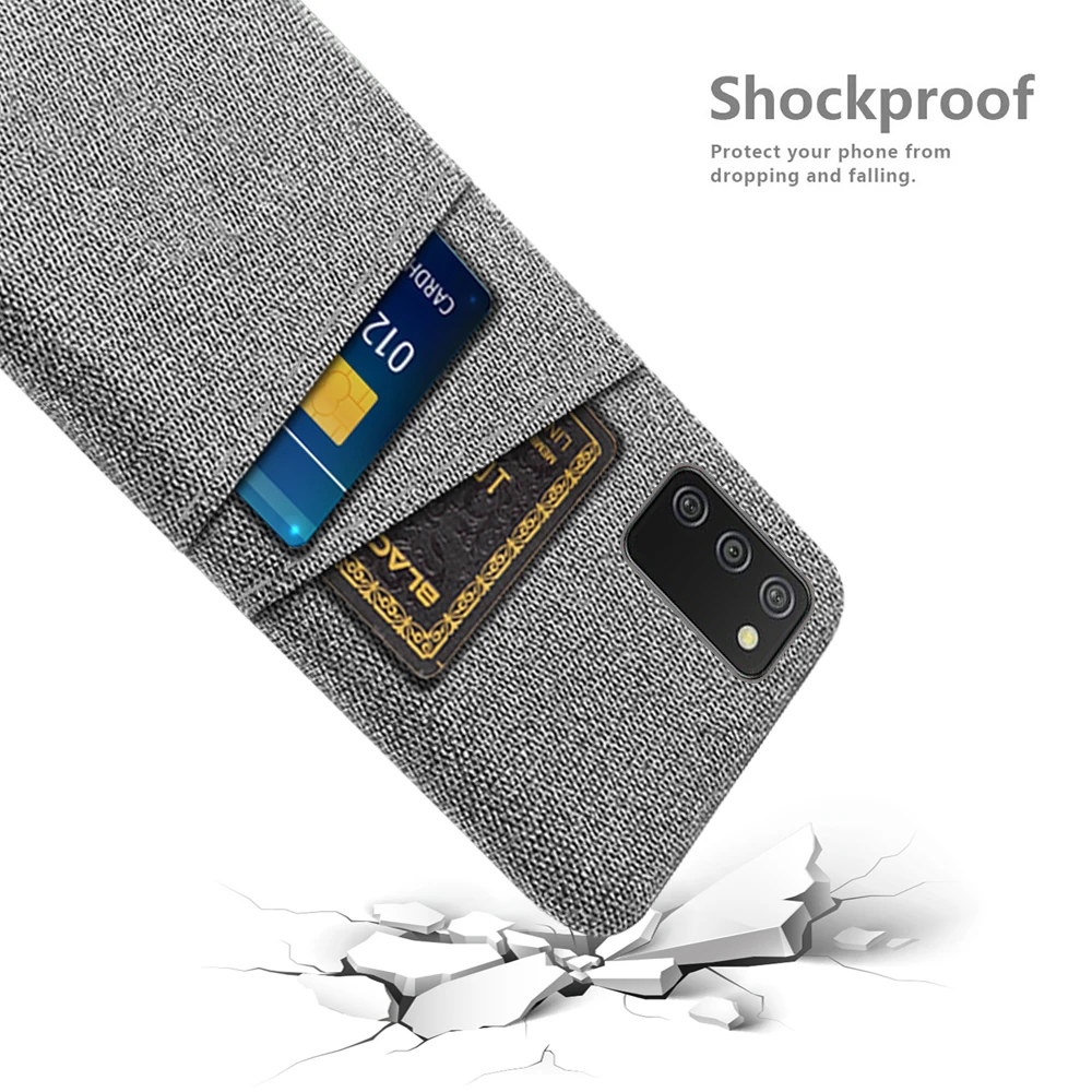 Wallet Case For Samsung Galaxy A02s Case 6.5" Dual Card Fabric Cloth Luxury Cover For Samsung a02 s A 02s SM-A025F Fundas Bumper
Wallet Case For Samsung Galaxy A02s Case 6.5" Dual Card Fabric Cloth Luxury Cover For Samsung a02 s A 02s SM-A025F Fundas Bumper