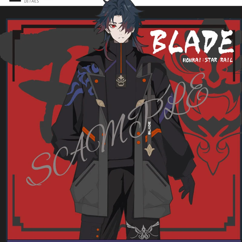 Honkai Star Rail Blade Cosplay Coat Fashion Hoodies Blade Jacket Pants Men Women Streetwear for Spring Autumn
Honkai Star Rail Blade Cosplay Coat Fashion Hoodies Blade Jacket Pants Men Women Streetwear for Spring Autumn