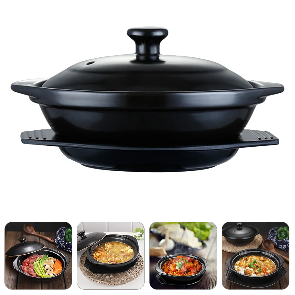 Casserole Stockpot with Lid Stove Earthenware Cooking Ceramics Soup Tool Non Stick Bibimbap
Casserole Stockpot with Lid Stove Earthenware Cooking Ceramics Soup Tool Non Stick Bibimbap