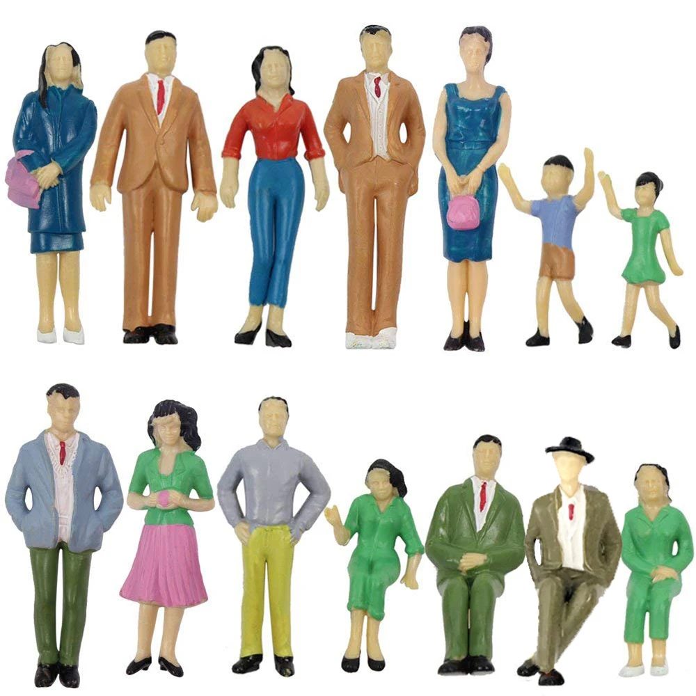 Model Trains Architectural 1:25 Scale Painted Figures Scale Sitting and Standing People Model Railway Layout
Model Trains Architectural 1:25 Scale Painted Figures Scale Sitting and Standing People Model Railway Layout