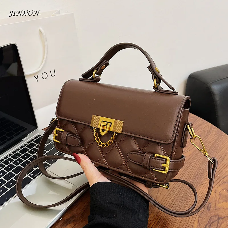 

This year's popular small handbag for women in early spring fashionable handbag retro and versatile crossbody small square bag