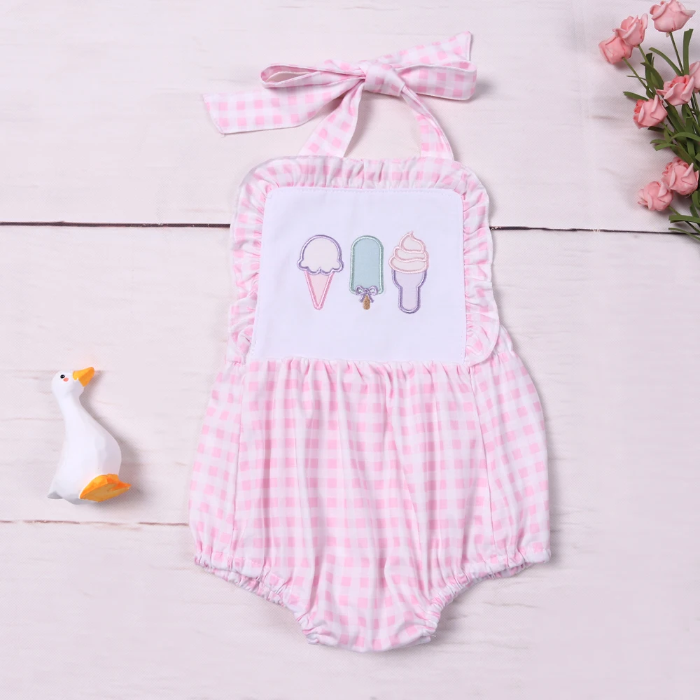 New Born 0-3T Jumpsuit Baby Boy Clothes Summer Ice Cream Embroidery Bubble Infant Romper Sleeve Shorts Bodysuit Bebe Outfit
New Born 0-3T Jumpsuit Baby Boy Clothes Summer Ice Cream Embroidery Bubble Infant Romper Sleeve Shorts Bodysuit Bebe Outfit