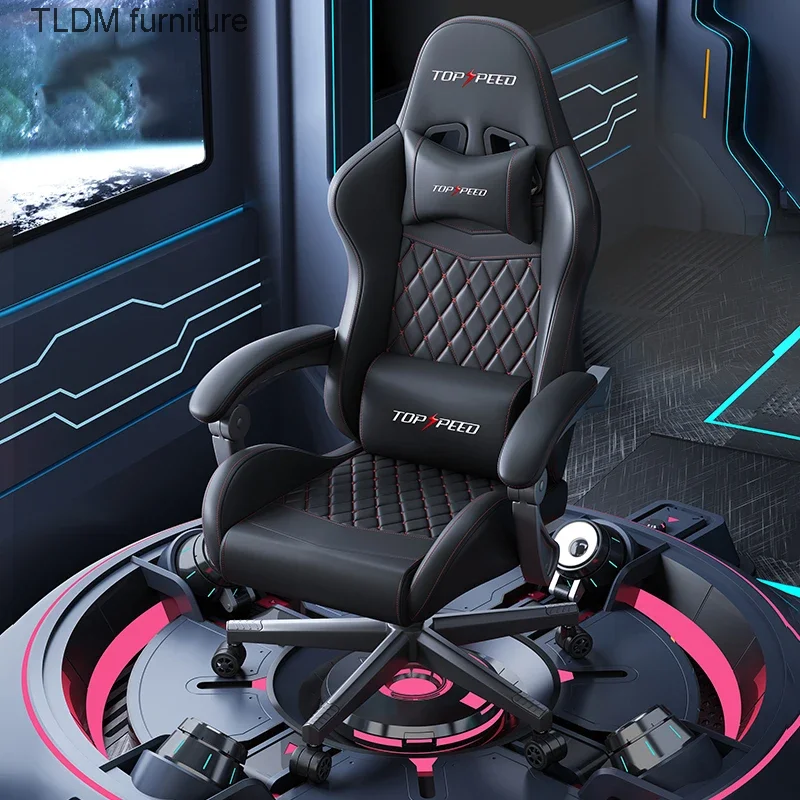 Luxury Black Office Chair Minimalist pillow Stylish Ergonomic Gaming Chair Comfy High Back Oyuncu Koltuğu Office Furniture
Luxury Black Office Chair Minimalist pillow Stylish Ergonomic Gaming Chair Comfy High Back Oyuncu Koltuğu Office Furniture