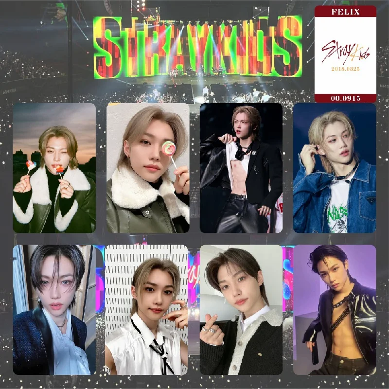 8PCS/Set KPOP STRAY KIDS Album THE SOUND MANIAC Collection Postcards HAN LOMO Cards Photocards Photo Cards Fans Collection Gift
8PCS/Set KPOP STRAY KIDS Album THE SOUND MANIAC Collection Postcards HAN LOMO Cards Photocards Photo Cards Fans Collection Gift