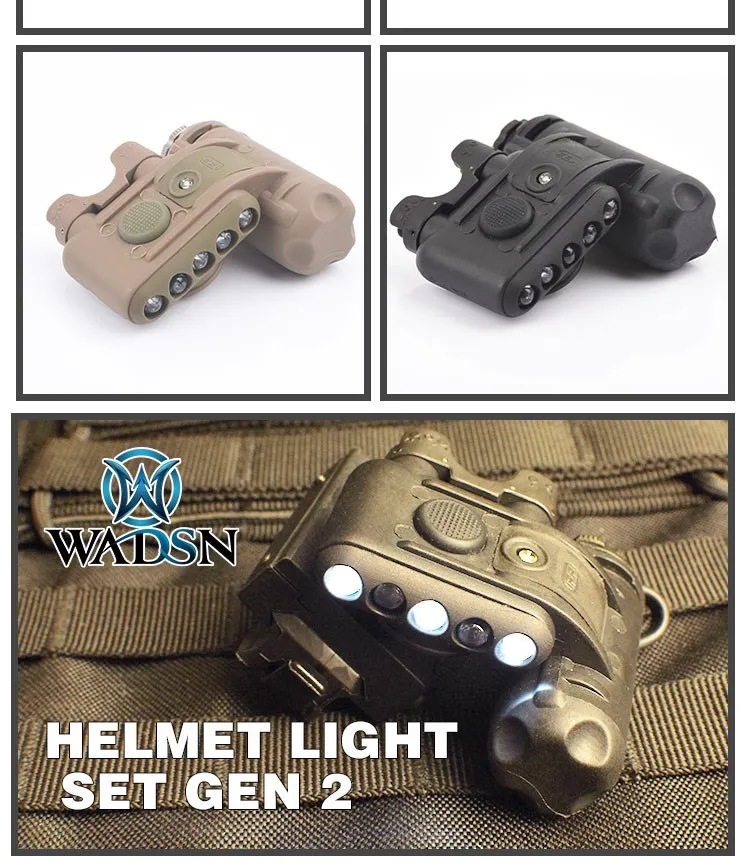 Wadsn Aisorft Helmet Flashlight GEN 2 Red White Light Helmets Tactical Scout Light GEN II Accessories for Outdoor 4 Mallzona S32cf037ea219471d987b0acde16b27a3h Wadsn Aisorft Helmet Flashlight GEN 2 Red White Light Helmets Tactical Scout Light GEN II Accessories for Outdoor Mallzona