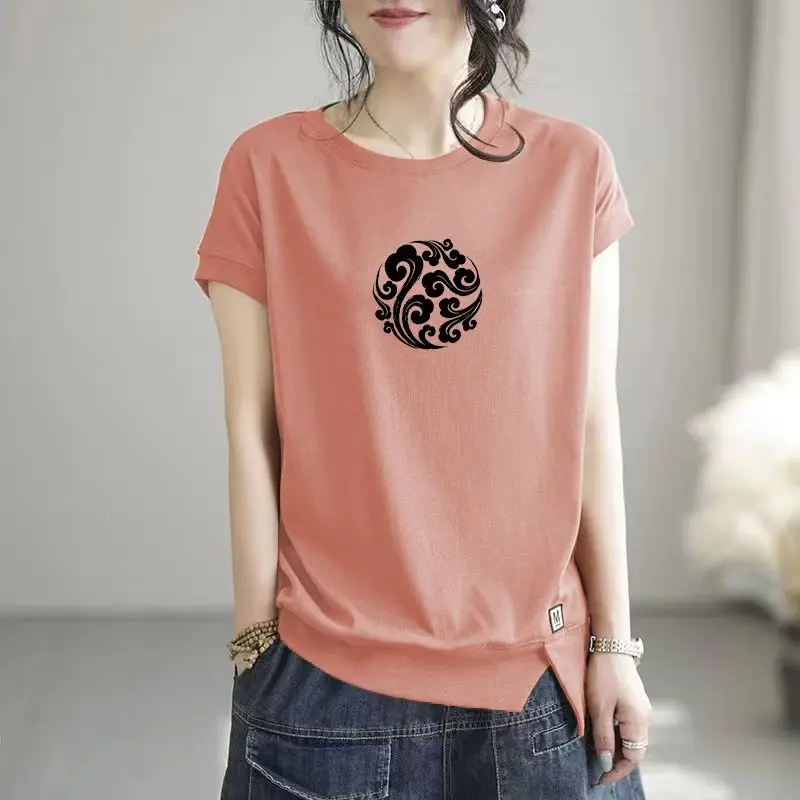 Fashion O-Neck Loose Printed Irregular Blouse Women's Clothing 2023 Summer New Oversized Casual Pullovers Asymmetrical Shirt
Fashion O-Neck Loose Printed Irregular Blouse Women's Clothing 2023 Summer New Oversized Casual Pullovers Asymmetrical Shirt