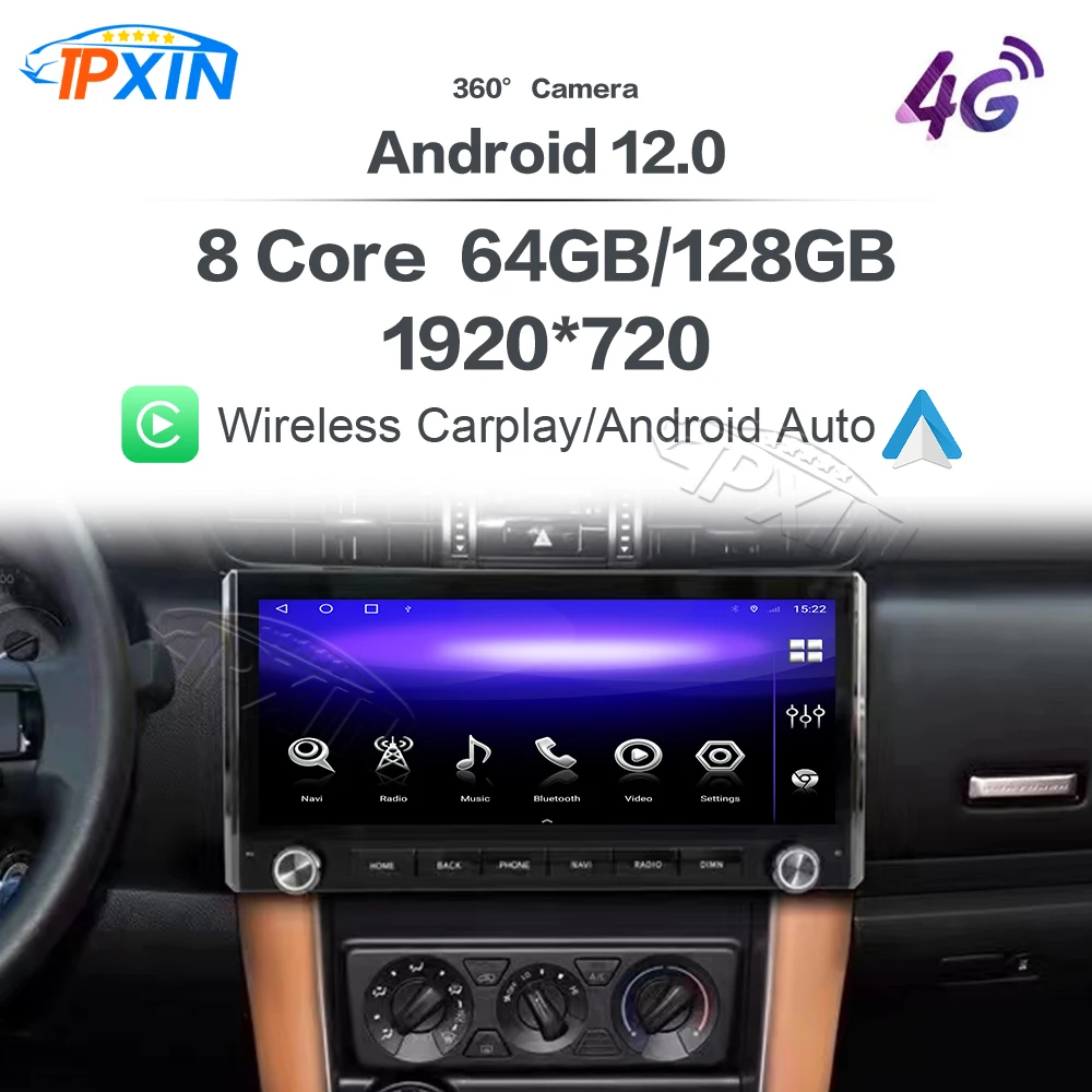 12.3 Inch Car Radio For Toyota Fortuner 2015 2016 2017 2018 2019 2020 2021 Android 13 GPS Multimedia Video Player Carplay Unit
12.3 Inch Car Radio For Toyota Fortuner 2015 2016 2017 2018 2019 2020 2021 Android 13 GPS Multimedia Video Player Carplay Unit