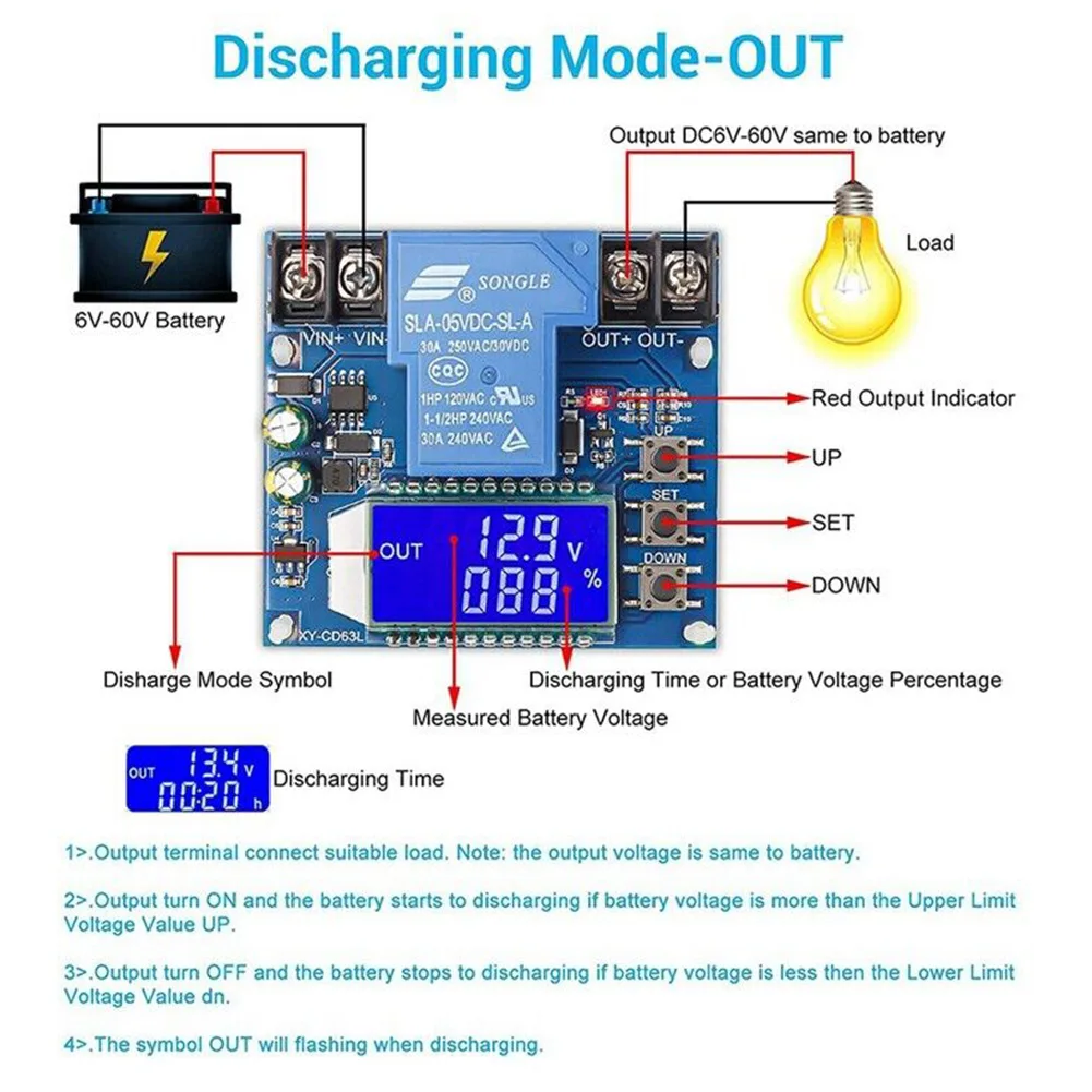 Controller Module Switch Module 1pcs Accessories Circuit Breaker High Qualtiy Low Voltage Protection Replacement
Controller Module Switch Module 1pcs Accessories Circuit Breaker High Qualtiy Low Voltage Protection Replacement