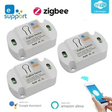 EWelink Zigbee Smart Switch Universal Breaker Switch Module Timer APP Wireless Remote Control Works With Alexa Google Home
EWelink Zigbee Smart Switch Universal Breaker Switch Module Timer APP Wireless Remote Control Works With Alexa Google Home