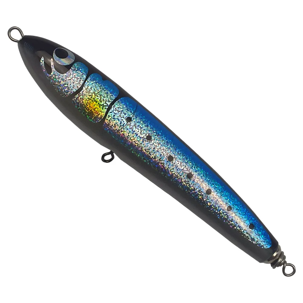 Gamma Carpenter Wood Floating Popper Stickbait Fishing Lure for Medium Heavy Paulownia Popping for , Kingfish, BluefinTuna Co
Gamma Carpenter Wood Floating Popper Stickbait Fishing Lure for Medium Heavy Paulownia Popping for , Kingfish, BluefinTuna Co
