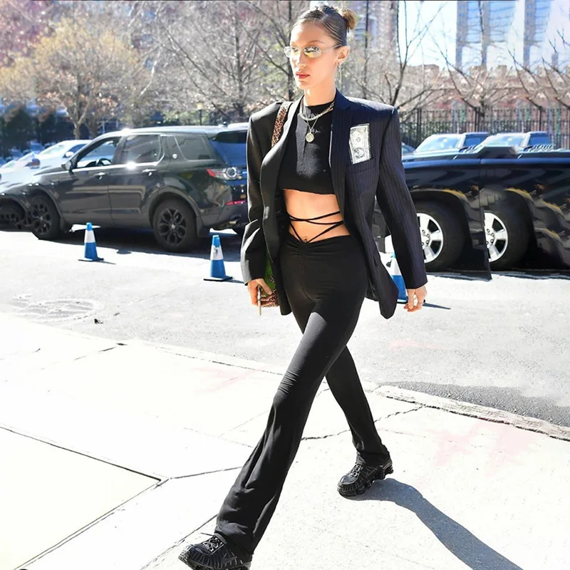 2022 Autumn Summer Women's New High Waist Strap Slim Straight-Leg Slim Pants Casual Cross Belt Trousers
2022 Autumn Summer Women's New High Waist Strap Slim Straight-Leg Slim Pants Casual Cross Belt Trousers