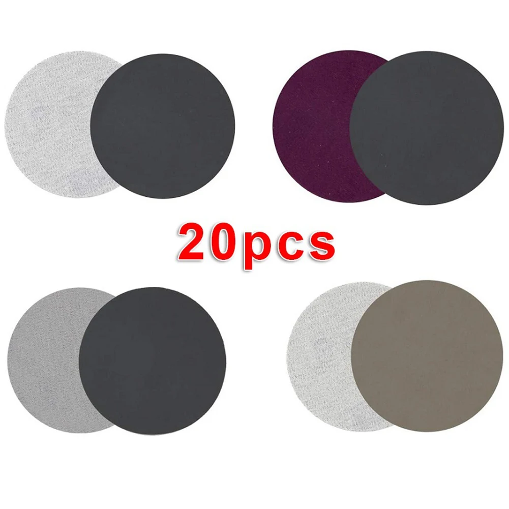 20pcs 5 Inch 125mm Hook&Loop Wet/Dry 1500 2000 2500 4000 Grit Sanding Discs Power Air Abrasive Tools Disc Water Sandpaper
20pcs 5 Inch 125mm Hook&Loop Wet/Dry 1500 2000 2500 4000 Grit Sanding Discs Power Air Abrasive Tools Disc Water Sandpaper