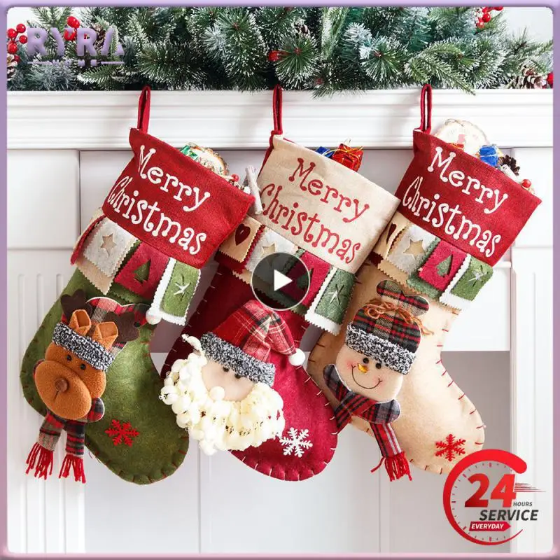 Felt Socks Convenient Easy To Carry Increase The Christmas Atmosphere Large Capacity Durable Christmas Accessories Large Socks
Felt Socks Convenient Easy To Carry Increase The Christmas Atmosphere Large Capacity Durable Christmas Accessories Large Socks