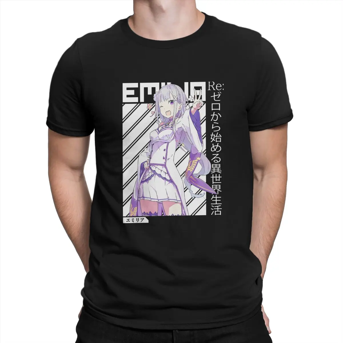 Emilia Original T Shirts for Men Funny T-Shirt O Neck ReZERO Starting Life In Another World Tee Shirt Short Sleeve Tops Classic
Emilia Original T Shirts for Men Funny T-Shirt O Neck ReZERO Starting Life In Another World Tee Shirt Short Sleeve Tops Classic