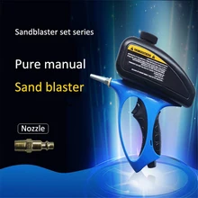 Sandblasting Machine Portable Sandblaster Gun Pneumatic Tool Sandblasting Kit Rust Blasting Machine With 2 Nozzles
Sandblasting Machine Portable Sandblaster Gun Pneumatic Tool Sandblasting Kit Rust Blasting Machine With 2 Nozzles