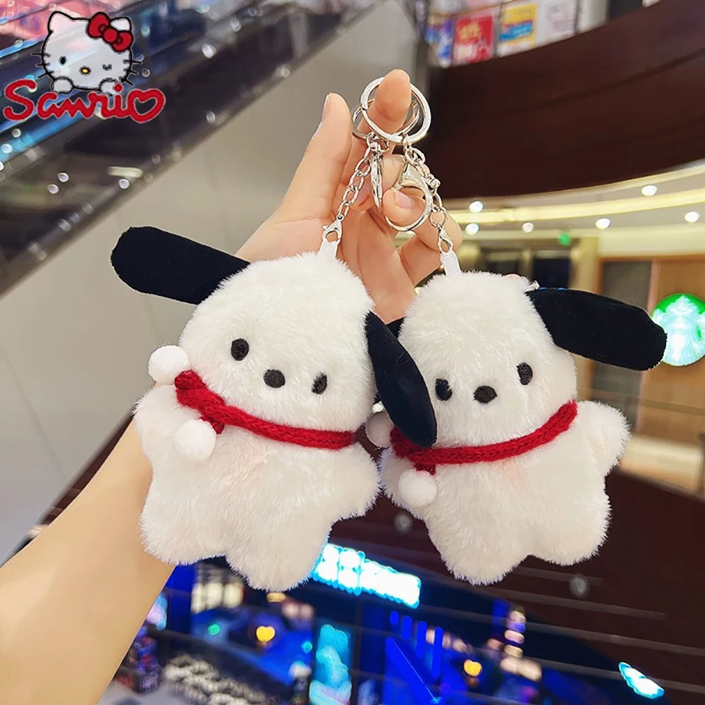 Sanrio Plush Pochacco Key Chain Cute Doll Girl Plushies Bag Pendant Kawaii Room Decoration Children Pillow Couple Gifts Kid
Sanrio Plush Pochacco Key Chain Cute Doll Girl Plushies Bag Pendant Kawaii Room Decoration Children Pillow Couple Gifts Kid