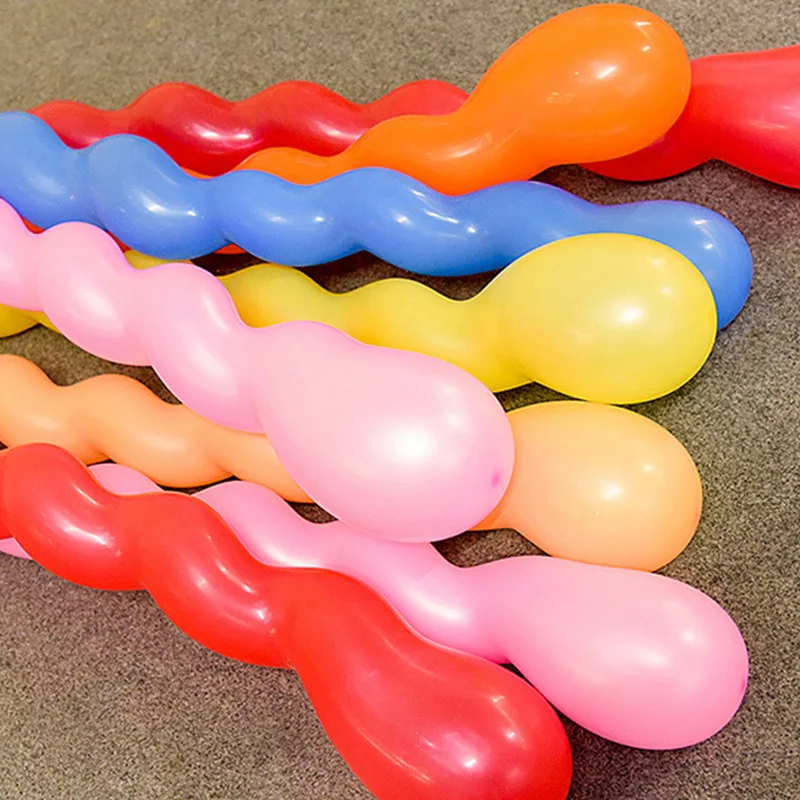 50pcs Thickened Screw Balloon Toy Spiral Fried Dough Twists Balloon Bar Children's Birthday Party Strip Shaped Magic Balloon
50pcs Thickened Screw Balloon Toy Spiral Fried Dough Twists Balloon Bar Children's Birthday Party Strip Shaped Magic Balloon