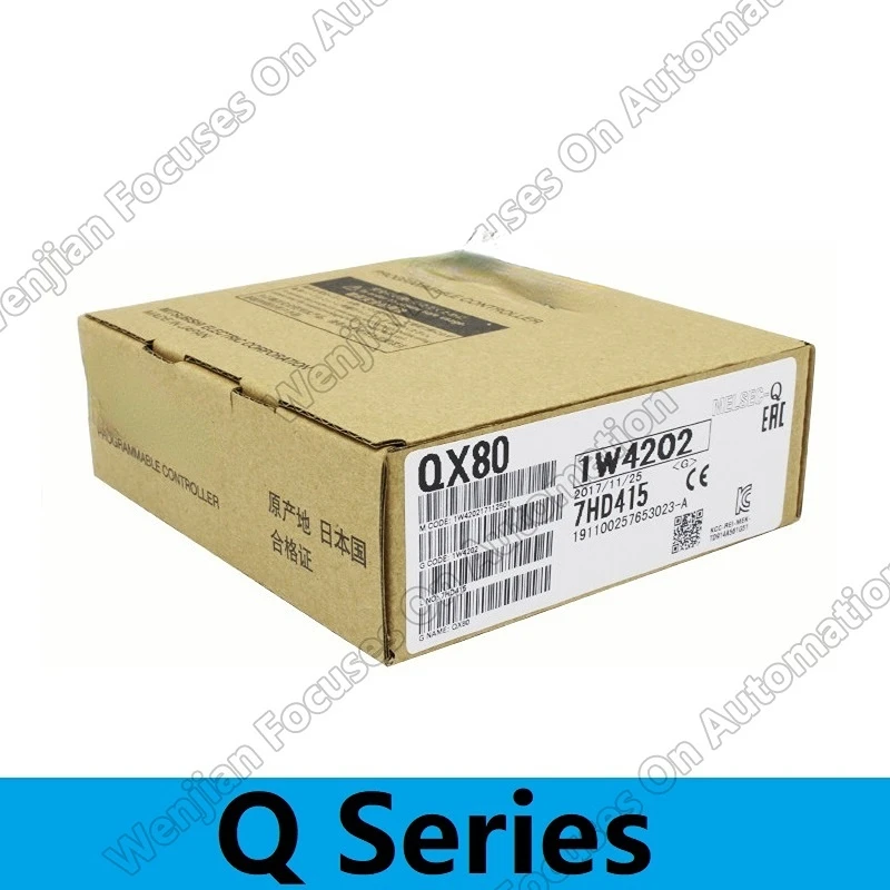 QX80 Plc Q Series Input Module Qx80 24VDC 16 Point Negative Programmable Logic Controller Ethernet Module Plc
QX80 Plc Q Series Input Module Qx80 24VDC 16 Point Negative Programmable Logic Controller Ethernet Module Plc