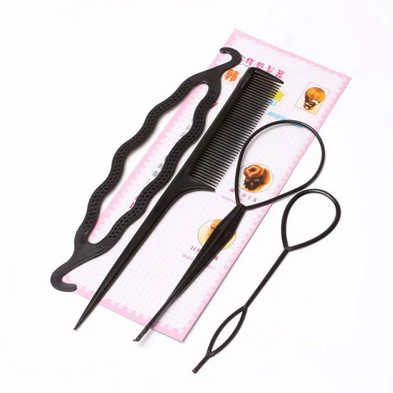 4PCS Hair Disk Pull Hair Pins Clips Comb For Girls Hair Styling Tools Kit Braiding Donut Bun Maker Hairdressing Accessories
4PCS Hair Disk Pull Hair Pins Clips Comb For Girls Hair Styling Tools Kit Braiding Donut Bun Maker Hairdressing Accessories