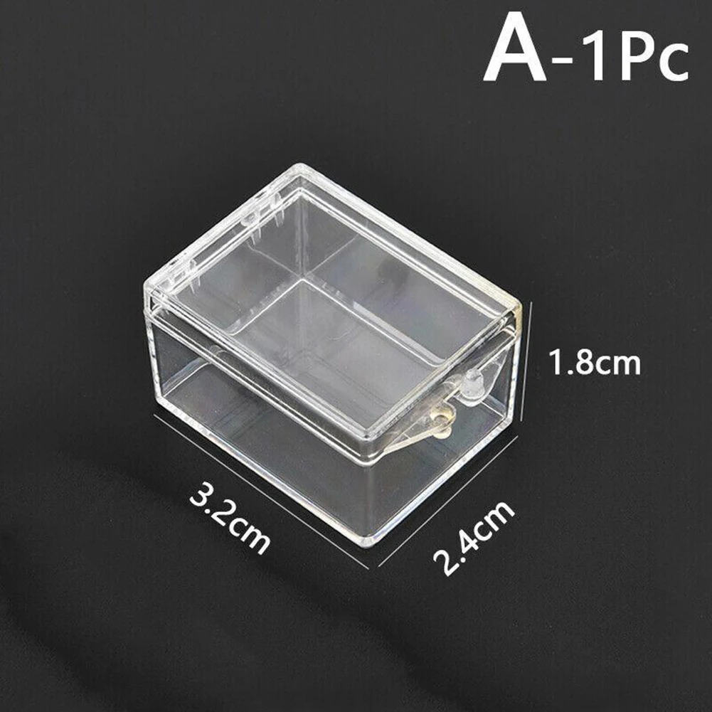 1PCS Transparent Plastic Storage Box Rectangular Collection Display Box Jewelry Storage Boxes Home Desktop Decoration Many Sizes
1PCS Transparent Plastic Storage Box Rectangular Collection Display Box Jewelry Storage Boxes Home Desktop Decoration Many Sizes
