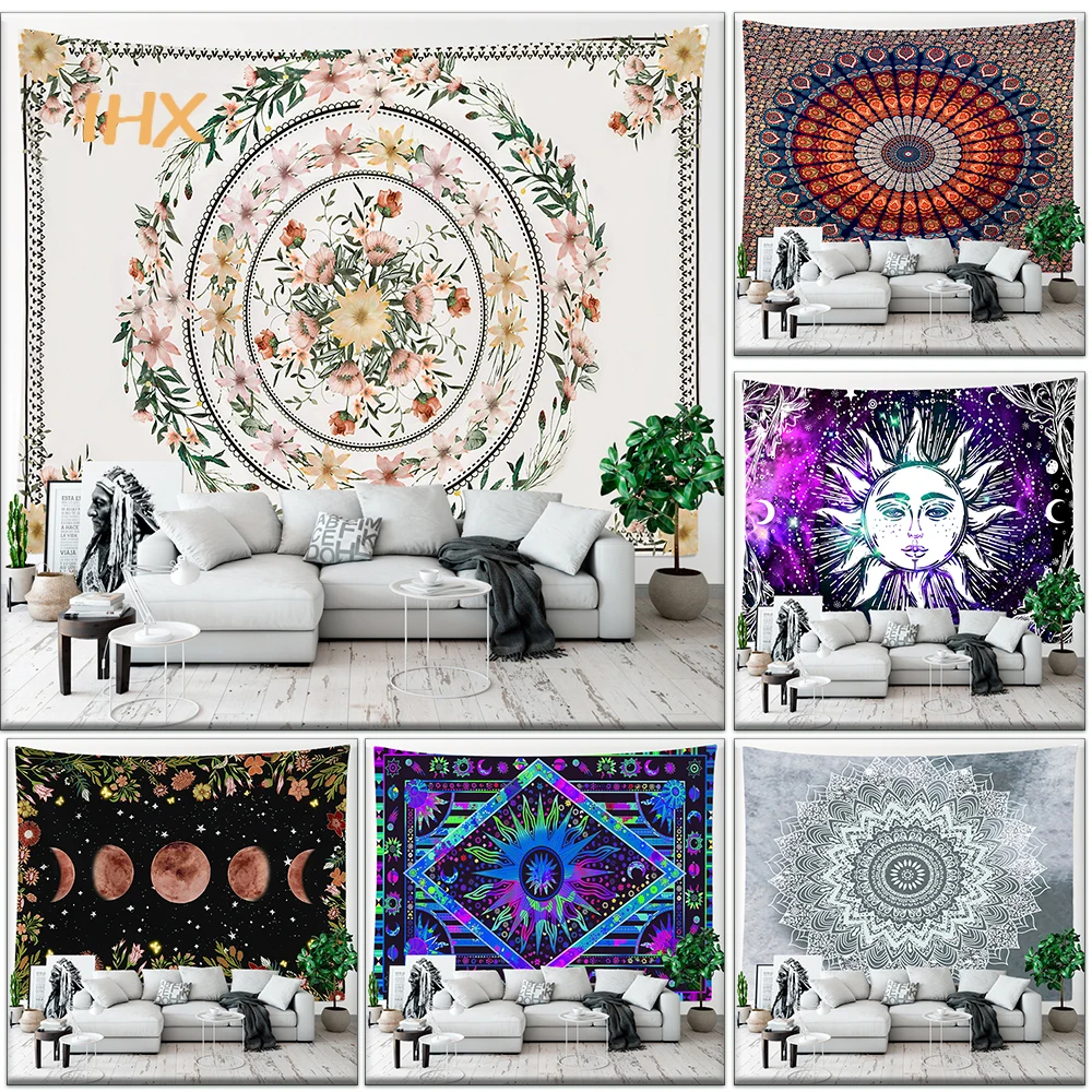 Mandala Tapestry Wall Hanging Bohemia Hippie Room Decor Witchcraft Supplies Tapestry Bedroom Ceiling Home Aesthetic Decoration
Mandala Tapestry Wall Hanging Bohemia Hippie Room Decor Witchcraft Supplies Tapestry Bedroom Ceiling Home Aesthetic Decoration