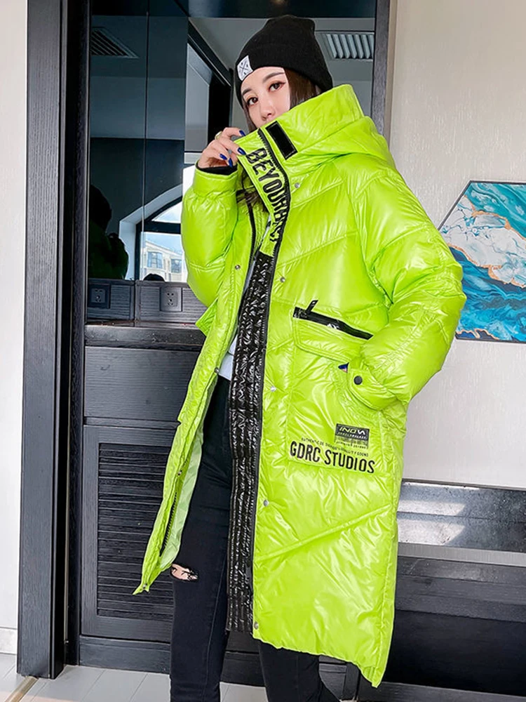 KBAT Winter Down Coat Women 2024 Long Parka Warm Winter Snow Jacket Casual Thick Hooded Black Puffer Jacket Bright Streetwear
KBAT Winter Down Coat Women 2024 Long Parka Warm Winter Snow Jacket Casual Thick Hooded Black Puffer Jacket Bright Streetwear