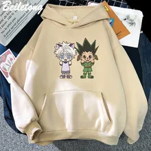 Gon Killua Hoodies Hunter X Hunter Women Pullovers Kawaii Clothing Aesthetic Cartoon Printing Harajuku Sweatshirt Couple Clothes
Gon Killua Hoodies Hunter X Hunter Women Pullovers Kawaii Clothing Aesthetic Cartoon Printing Harajuku Sweatshirt Couple Clothes