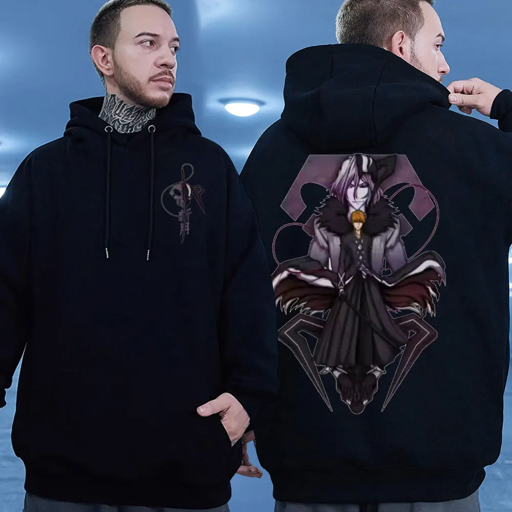 90s Vintage Anime Bleach Byakuya Kuchiki Graphic Printed Hoodie Men's Manga Oversized Streetwear Fashion Hooded Sweatshirt Tops
90s Vintage Anime Bleach Byakuya Kuchiki Graphic Printed Hoodie Men's Manga Oversized Streetwear Fashion Hooded Sweatshirt Tops