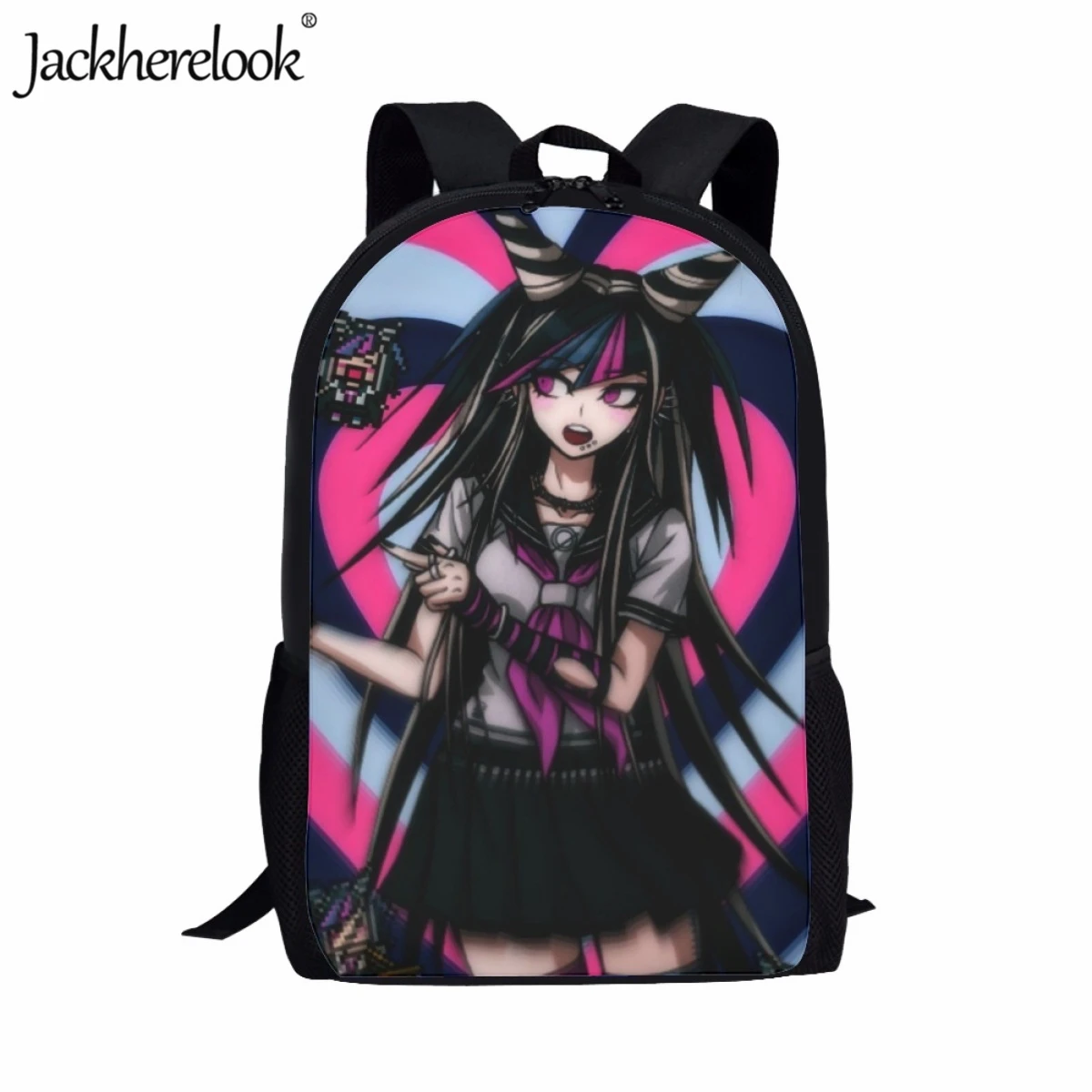 Jackherelook Japanese Anime Danganronpa Cartoon School Bag for Teen Students Monokuma Backpack Men's Casual Travel Computer Bag
Jackherelook Japanese Anime Danganronpa Cartoon School Bag for Teen Students Monokuma Backpack Men's Casual Travel Computer Bag