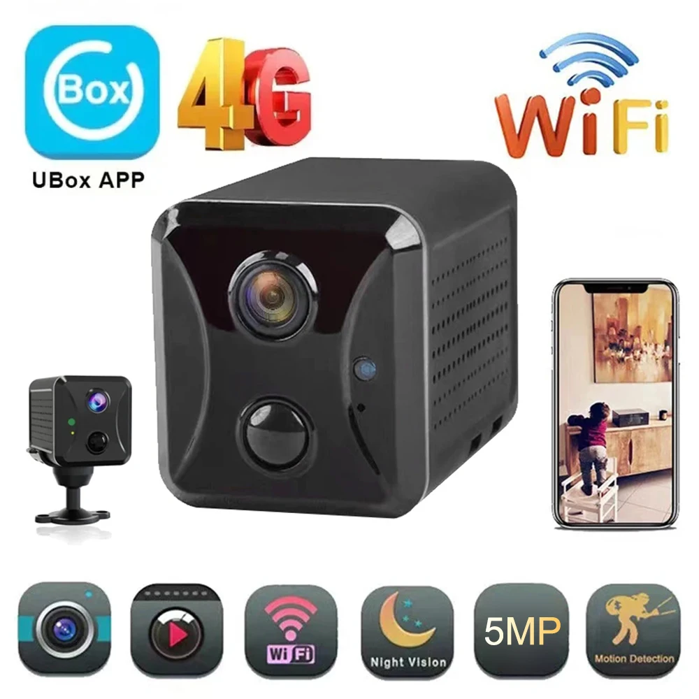 CCTV Camera 5MP 4G Sim Card & Wifi Home Surveillance Camera Intercom PIR Infrared Detection Mini Baby Security IP Camera
CCTV Camera 5MP 4G Sim Card & Wifi Home Surveillance Camera Intercom PIR Infrared Detection Mini Baby Security IP Camera