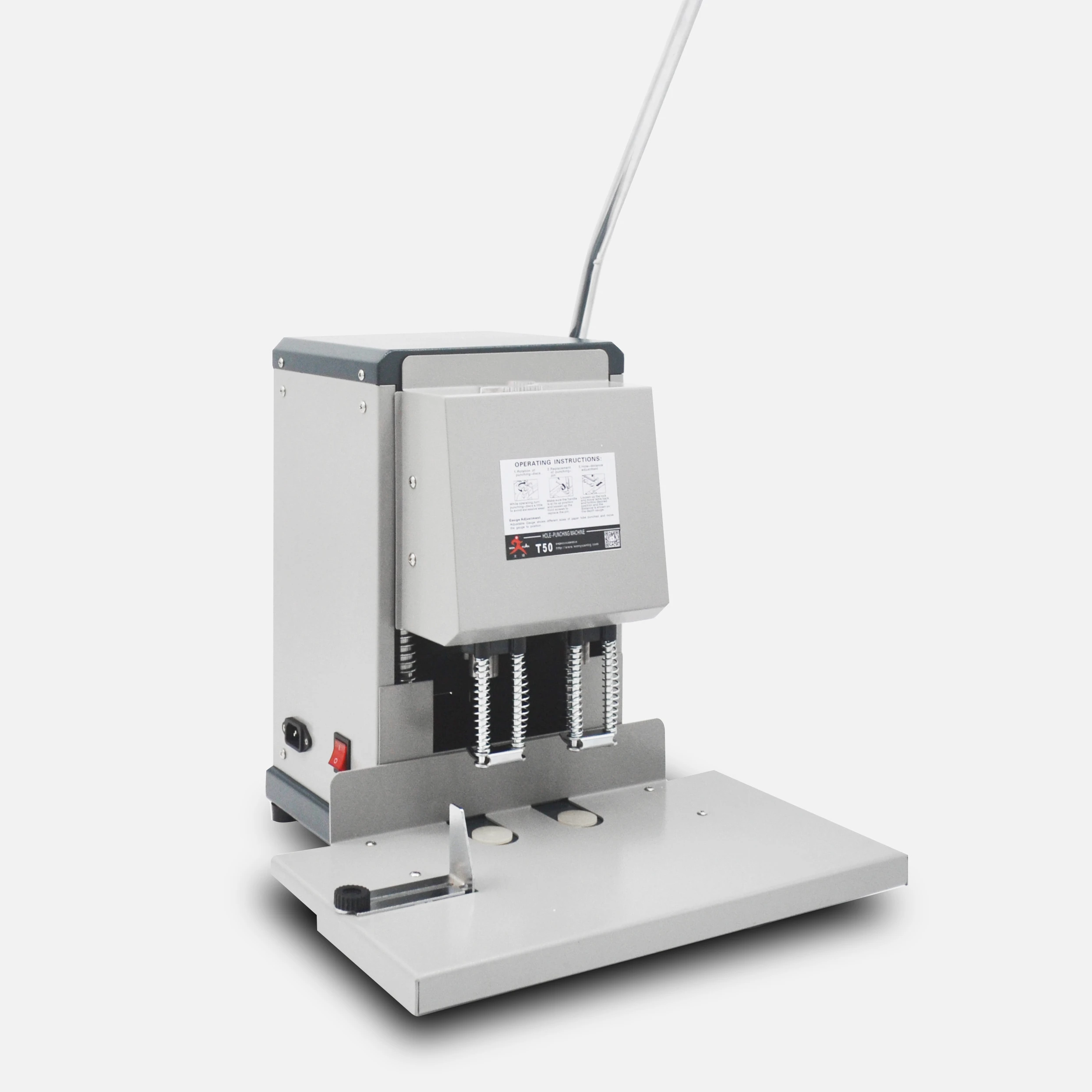 Elektrische Dubbele Hoofd Papier Boormachine, Dubbele Perforator Machine Voor Papier
Elektrische Dubbele Hoofd Papier Boormachine, Dubbele Perforator Machine Voor Papier